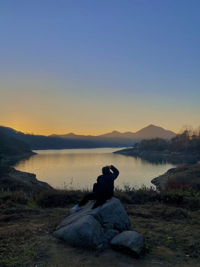 노을빛이 바로 배경 그 자체! 제천 사진스팟