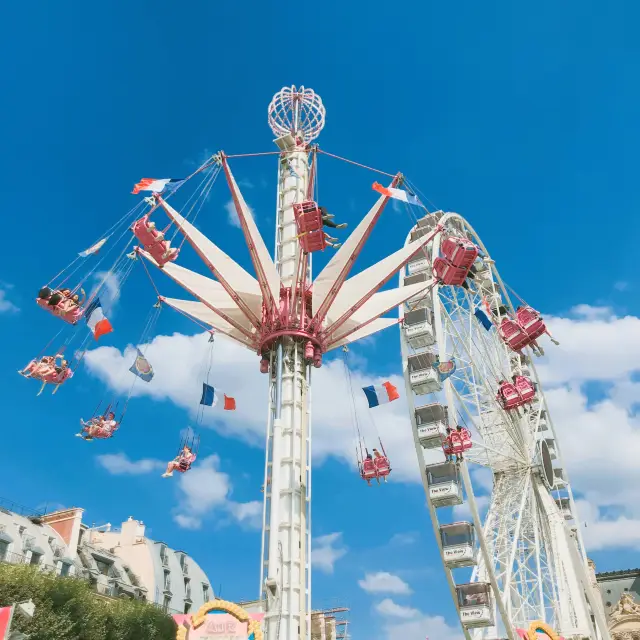 파리 중심에 있는 놀이공원, 튈르리 놀이공원 🎡