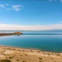 壮观!青海托素湖