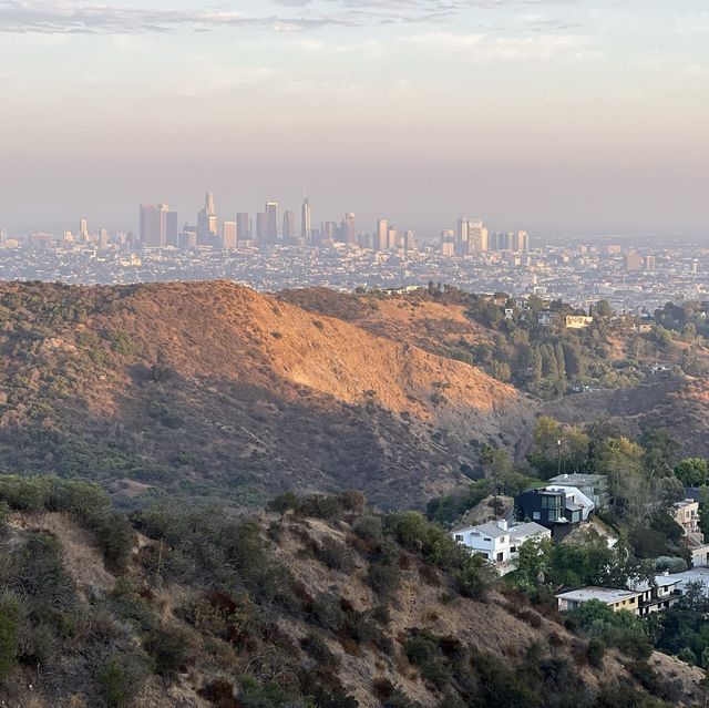 Breathtaking views under the Hollywood sign