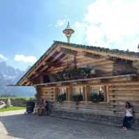 Hiking on the Alps - Malga Ces