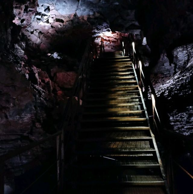 Exploring Lava Caves in Iceland