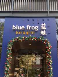 Chengdu -Blue Frog bar  & grill.