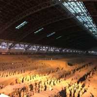 Terracotta warriors in xian.Worth to visit 