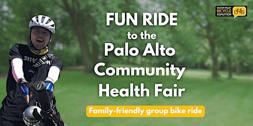 Let's Bike There! FUN RIDE to the 2023 Palo Alto Community Health Fair (East Palo Alto) | Lewis and Joan Platt East Palo Alto Family YMCA