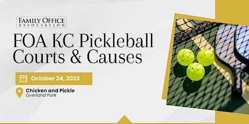 FOA KC Pickleball Courts and Causes | Chicken N Pickle- Overland Park, West 135th Street, Overland Park, KS, USA