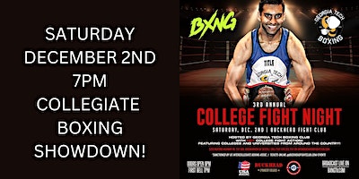 3rd Annual College Fight Night | 3293 Buford Hwy NE