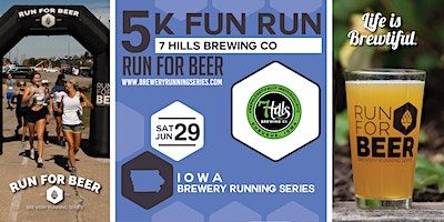 5k Beer Run x 7 Hills Brewing Co | 2024 Iowa Brewery Running Series | 7 Hills Brewing Company