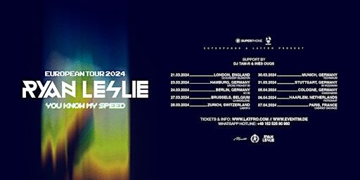 Ryan Leslie You Know My Speed European Tour - Live in Paris | Cabaret Sauvage