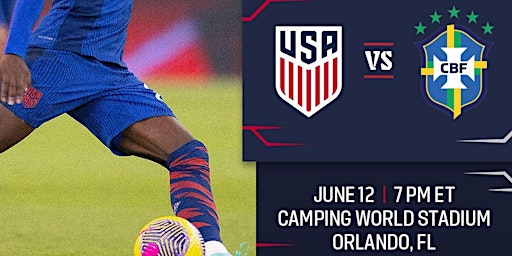 Brazil at US Mens National Soccer | Camping World Stadium