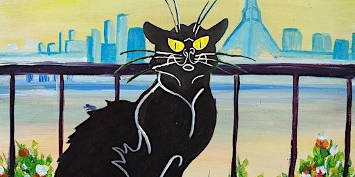 Paint Le Chat Noir Paris!! Leeds | Brasserie Blanc, Leeds