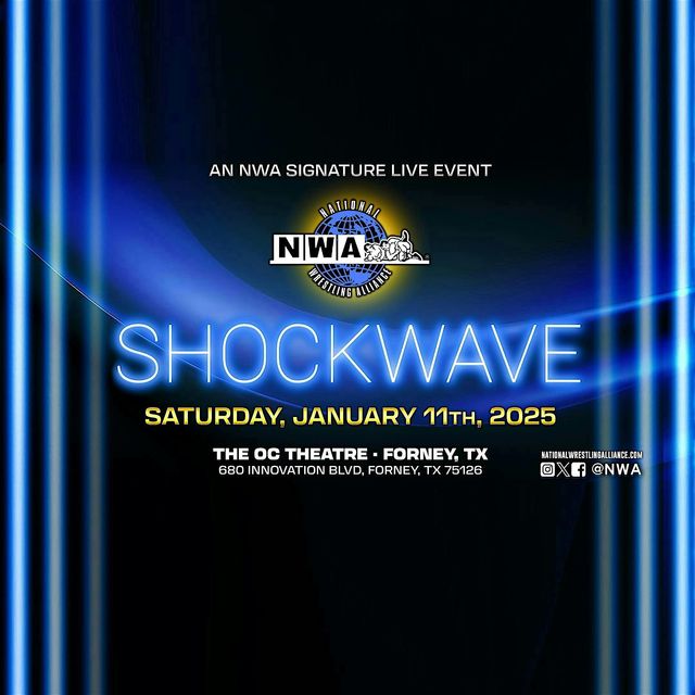 NWA Shockwave @ The OC Theatre / Saturday, January 11th 2025 | The OC
