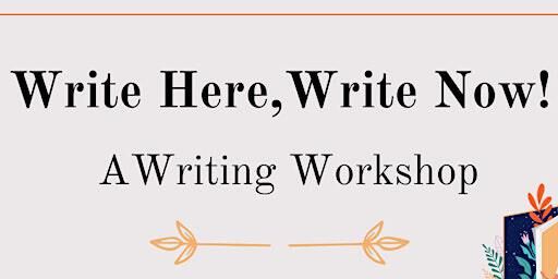 Write Here, Write Now! | On Task Studio Toronto