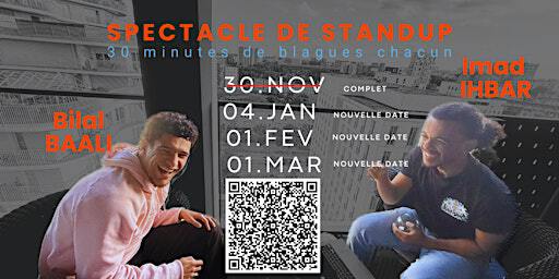 Spectacle de standup - 30min chacun Bilal/Imad - 12 ans | Chamaille