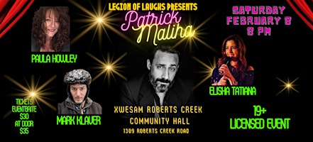 Patrick Maliha at xwesam - Roberts Creek Community Hall | Roberts Creek Community Hall