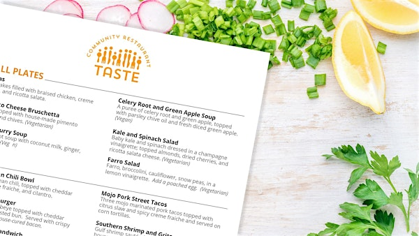 Summer Menu Tasting (Fort Worth) | Taste Community Restaurant