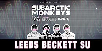 Arctic Monkeys Tribute - Leeds Beckett SU - September 13th 2025 | Leeds Beckett Students' Union