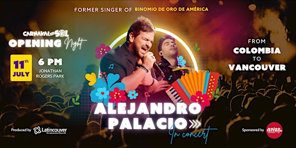 Parranda Vallenata with Alejandro Palacio | Jonathan Rogers Park
