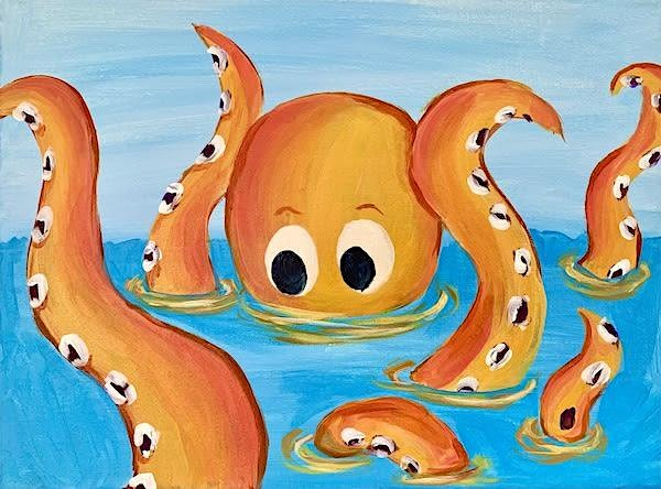 FAMILY ART - OCTOPUS | LinX Creative Art Studio