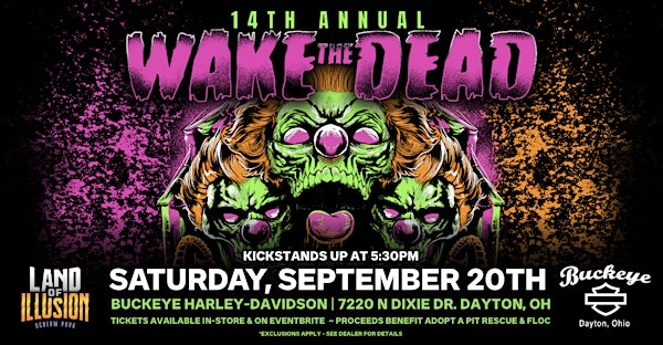 14th Annual Wake the Dead Ride 2025 | Buckeye Harley-Davidson