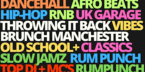 THROWING IT BACK BRUNCH SAT 6 SEPT MANCHESTER | Rewind NQ