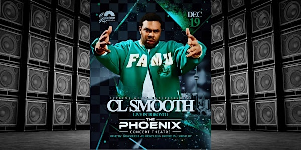CL SMOOTH LIVE IN TORONTO | Phoenix Concert Theatre