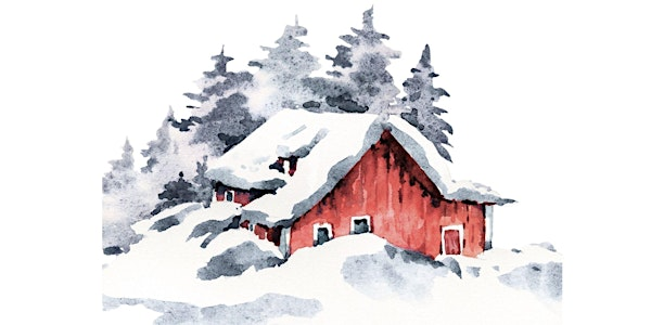 Old Barn Watercolor Class | Expressive Brush Art Studio