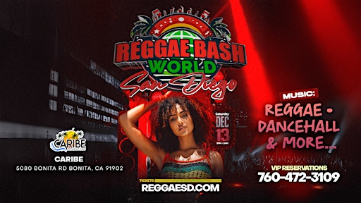 Reggae Bash World San Diego | 5080 Bonita Rd