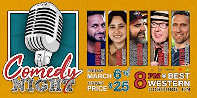 Comedy Night in Cobourg | Best Western Plus Cobourg Inn & Convention Centre