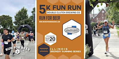 5k Fun Run x Double Clutch Brewing Company| 2026 IL Brewery Running Series | Double Clutch Brewing Company