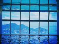 Top floor infinity pool 