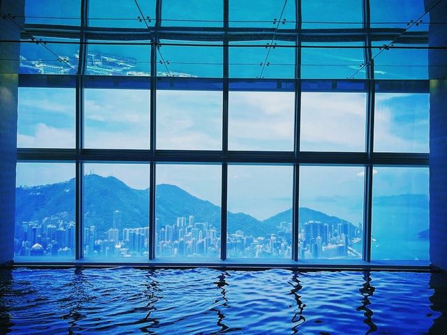 Top floor infinity pool 