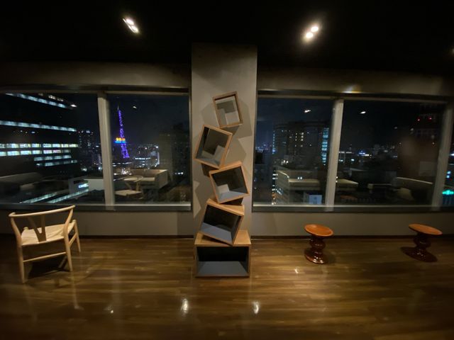 札幌テレビ塔が見える宿