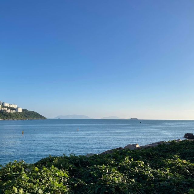 秋日南區海濱🏖️長廊💓黃昏🌆美景💯💯拍拖👫散步之選