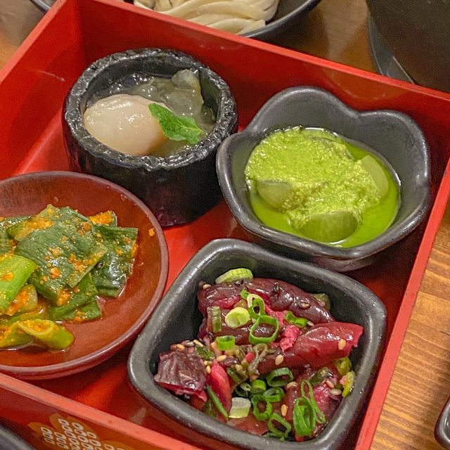 서울에서 일본여행 📍온천집 스키야키
