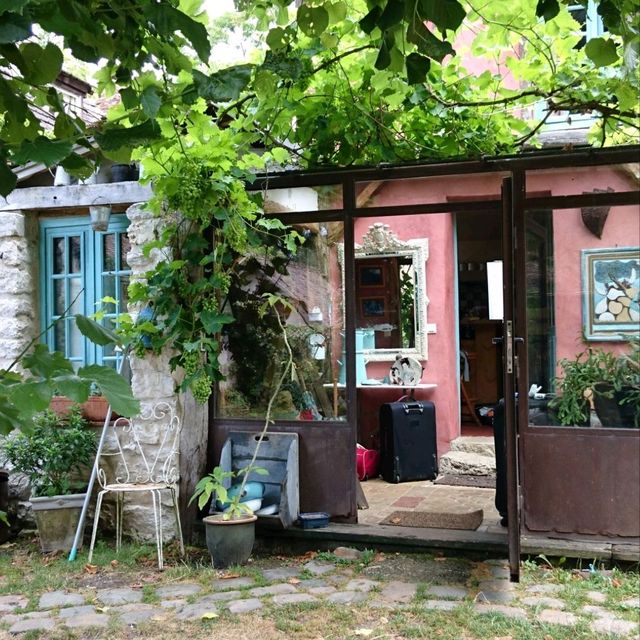 フランス、モネの家の近くの古民家宿泊施設