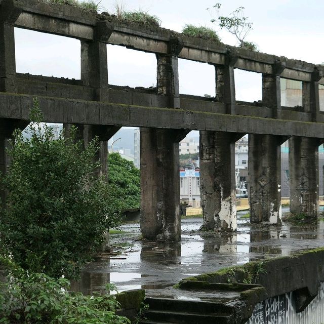 基隆阿根納造船廠，百年古蹟，美國隊長廣告拍攝景點