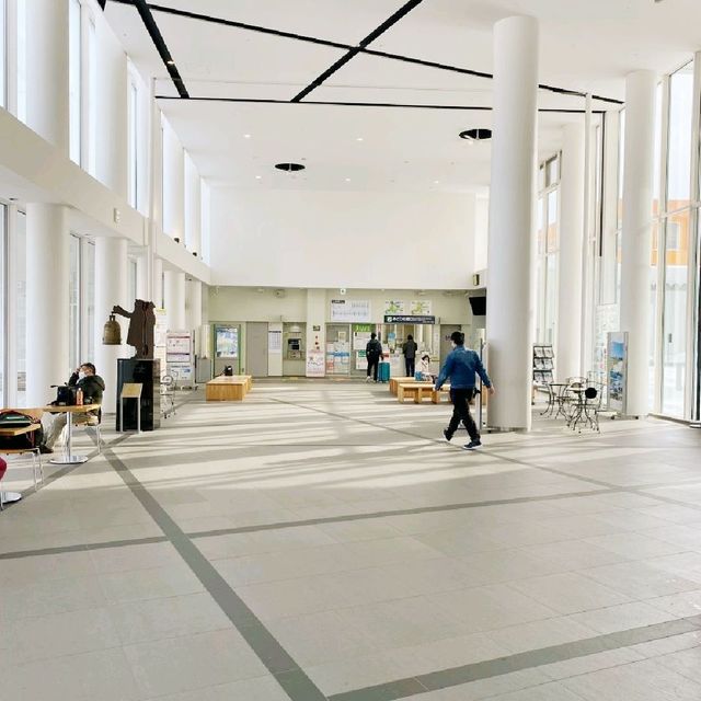 日本最北端JR稚内・道の駅わっかない・防波堤ドーム
