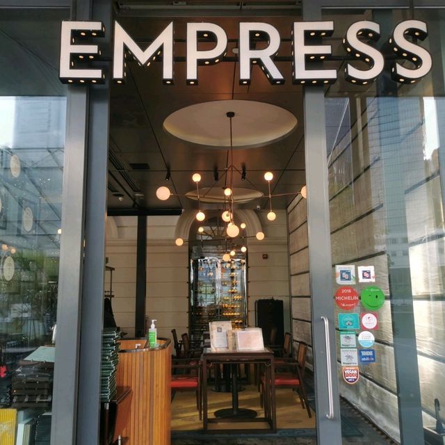 wonderful food at Empress