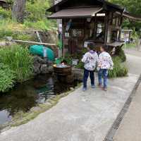 Reconstructed Japanese traditional village
