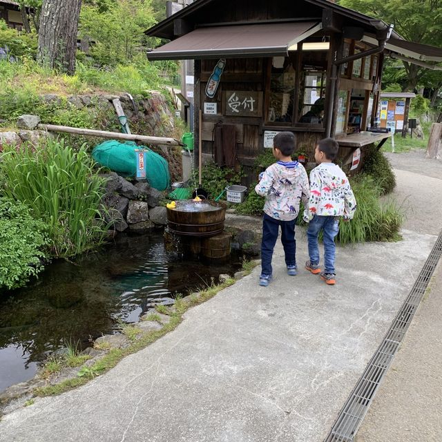 Reconstructed Japanese traditional village