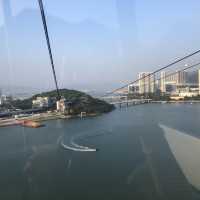 Stunning View on Ngong Ping360 Cable Car