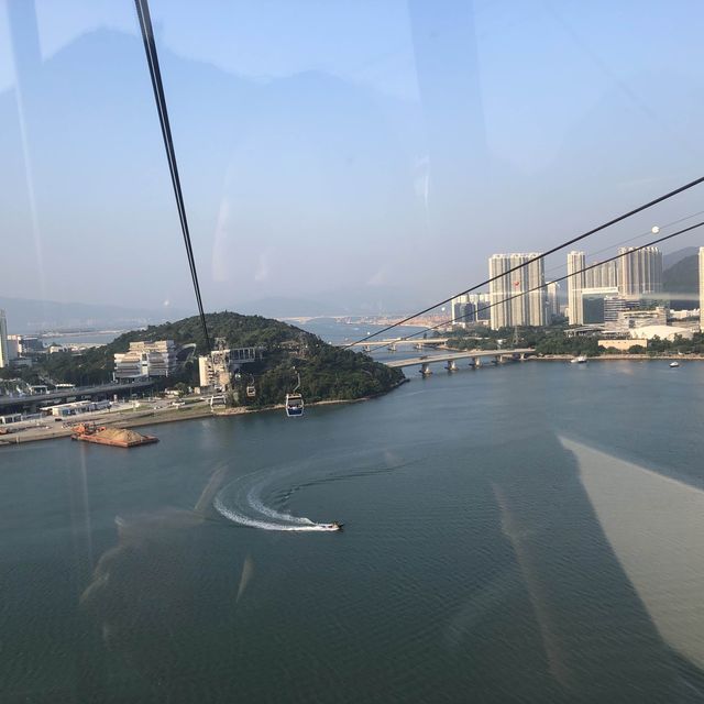 Stunning View on Ngong Ping360 Cable Car