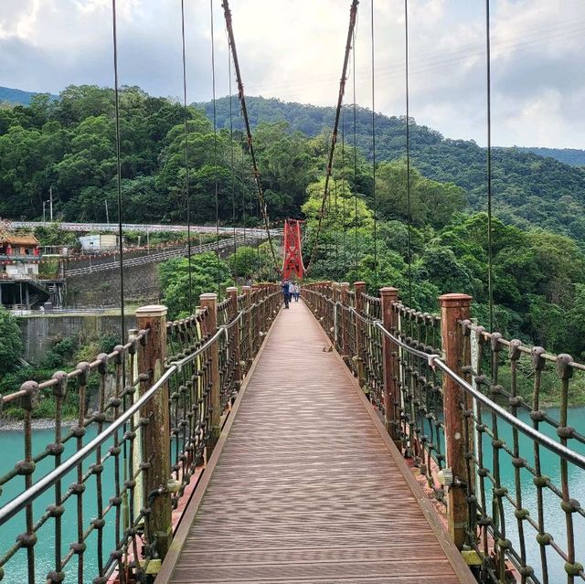 타이베이 Wulai Suspension Bridge
