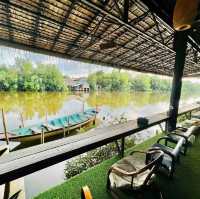 "อยากหลบร้อนไป"PakPap Cafe สมุทรสาคร☕🌴