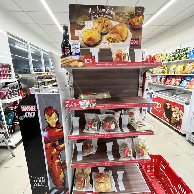 Visit mynews for quick bite,toys,local stuffs