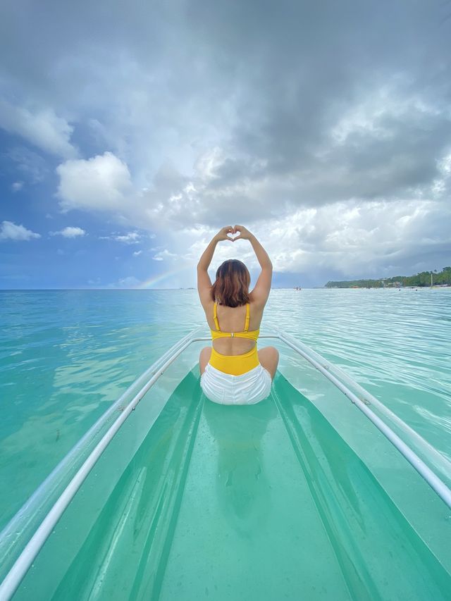 CRYSTAL KAYAK #trendy kayak in boracay