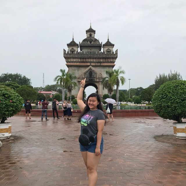 Patuxay Monument - Vientiane, Laos