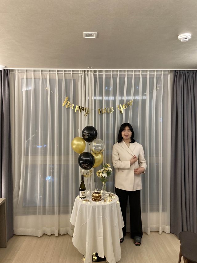 눈오는날 연말파티하기 좋은 깔끔한 호텔,광주 유탑 부티크호텔