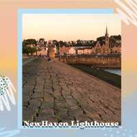 在浪漫燈塔NewHaven Lighthouse欣賞迷人的夕陽